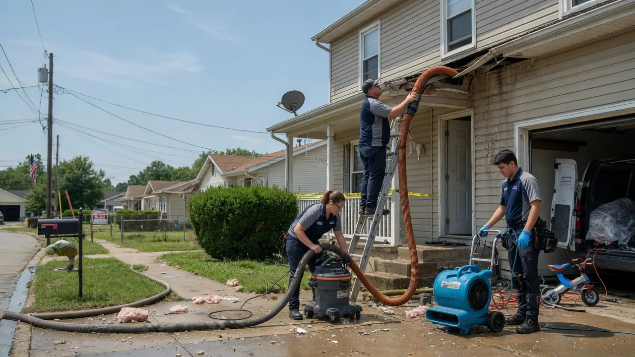 Water Damage Restoration in Mesquite, TX near me